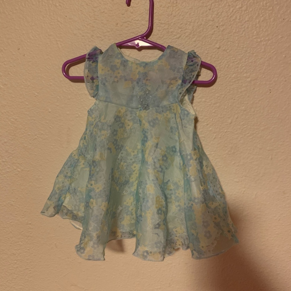 Baby dress, blue